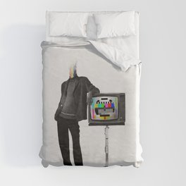 Disconnected from reality Duvet Cover