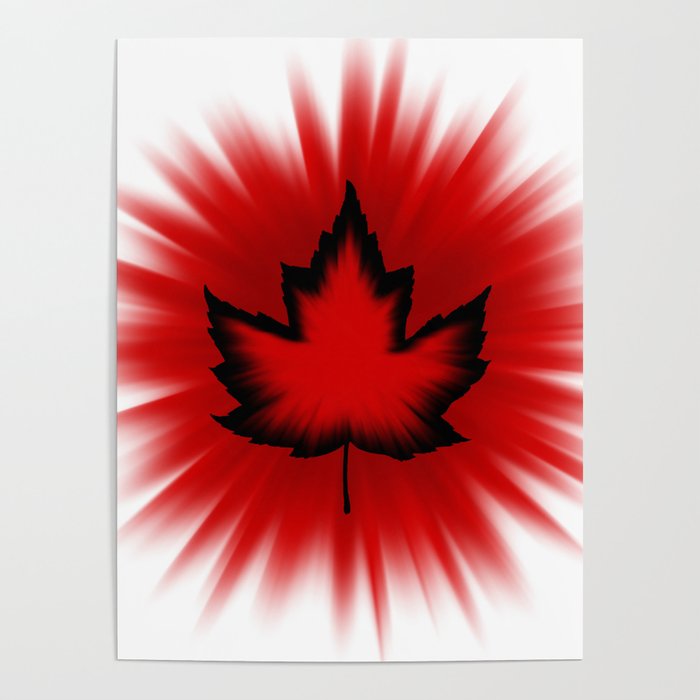 Cool Canada Souvenirs Poster