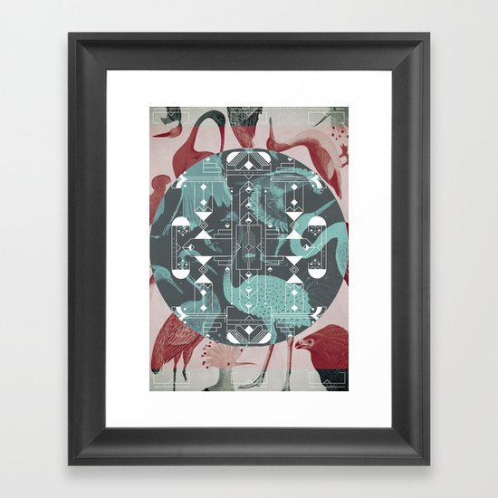 Eumaniraptora Framed Art Print