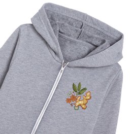 Ginger and anise Kids Zip Hoodie