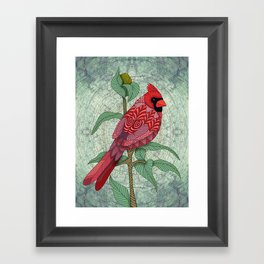 Virginia Cardinal Framed Art Print