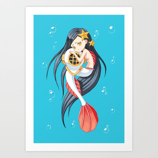 Mermaid Art Print