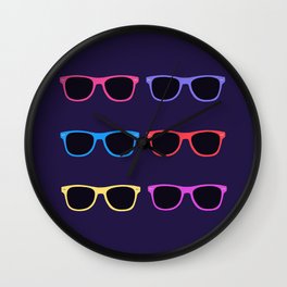 Vintage Sunglasses Wall Clock