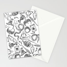 Harry Potter Horcruxes and Items Stationery Cards