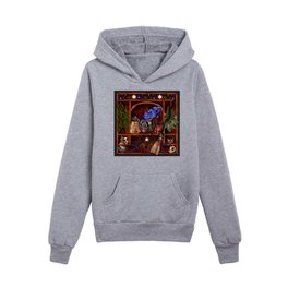 Witches' cottage Kids Pullover Hoodies