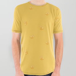 Honey Bee All Over Graphic Tee