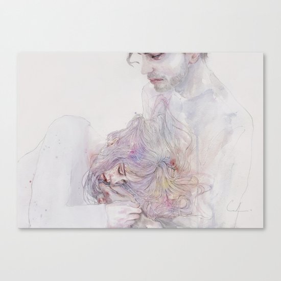 this should be the place Canvas Print