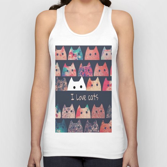 cat-123 Unisex Tank Top