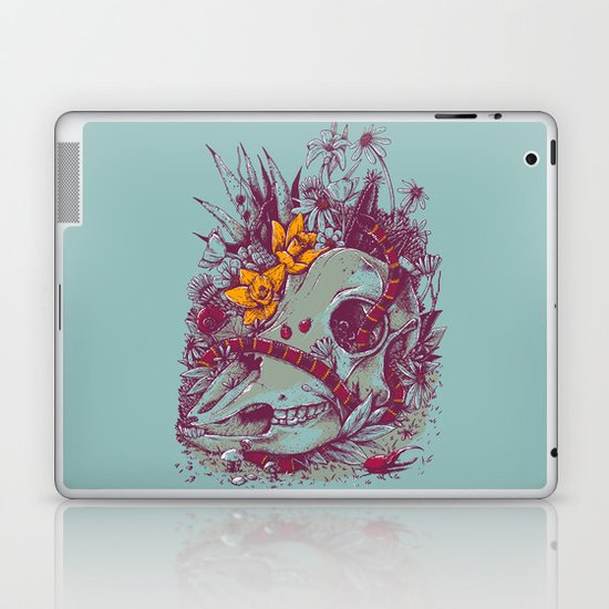 Death Blooms Laptop & iPad Skin