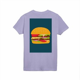 Hamburger Art illustration Kids T Shirt