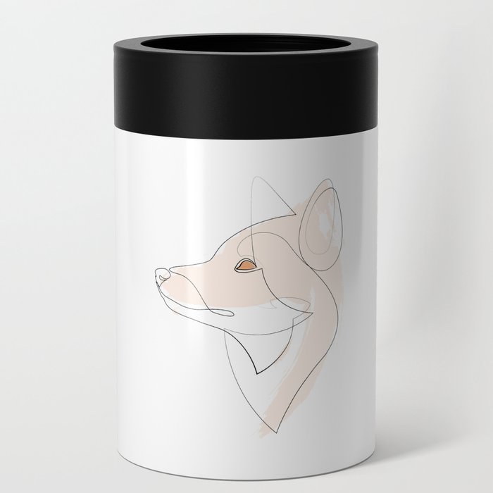 Ginger - one line Fox Can Cooler