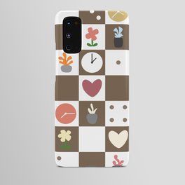 Color object checkerboard collection 15 Android Case