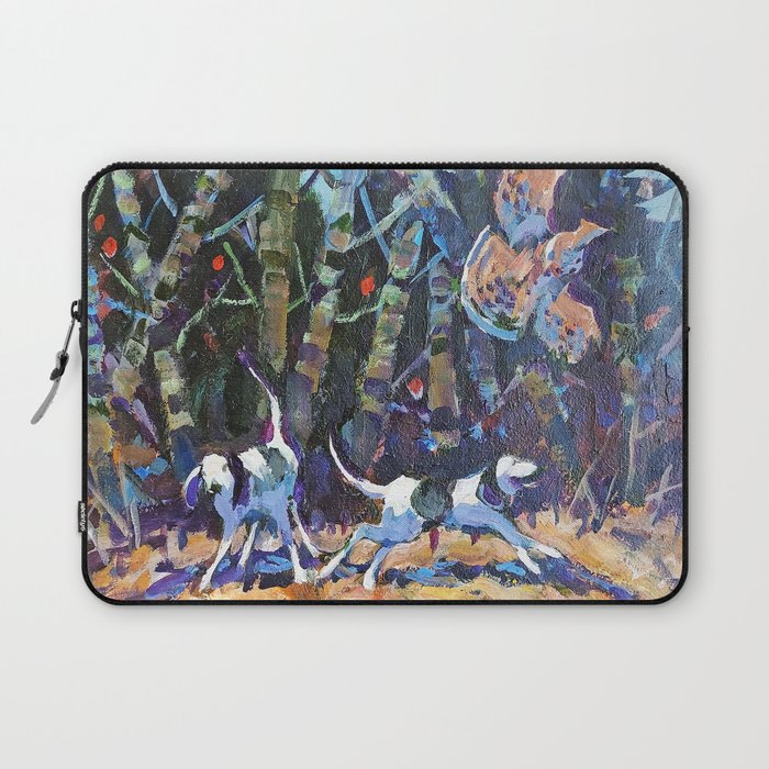 Out With The Dogs Laptop Sleeve