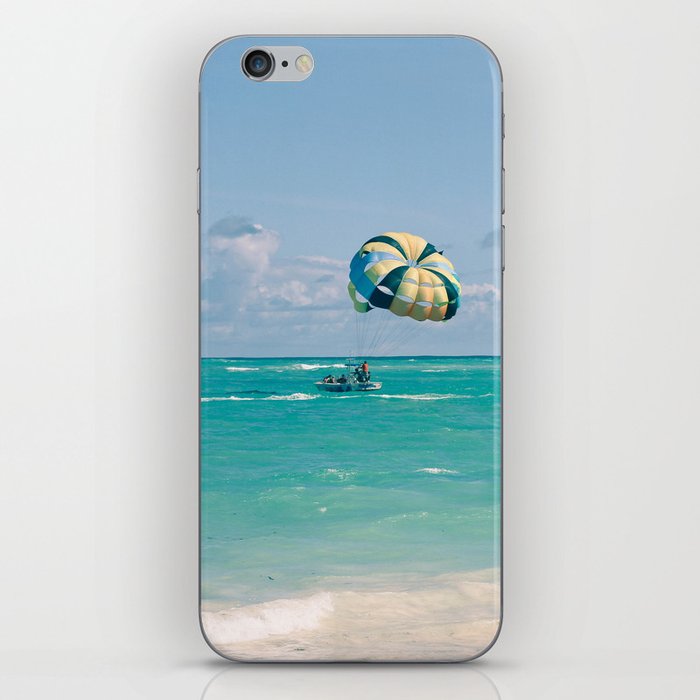 Dreaming of vacation iPhone Skin