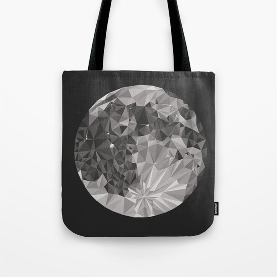 Abstract Full Moon Tote Bag
