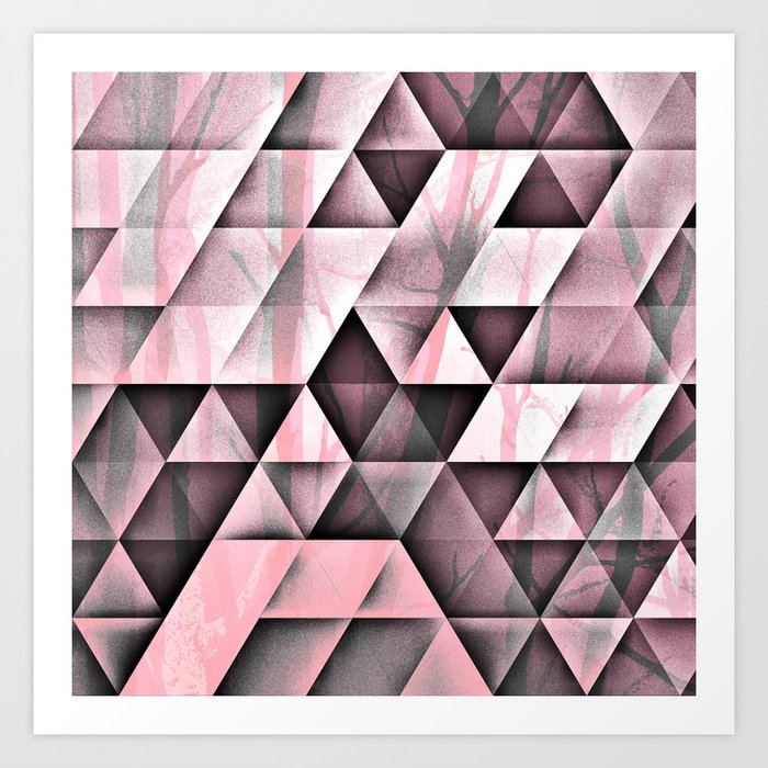 Pink's In Art Print