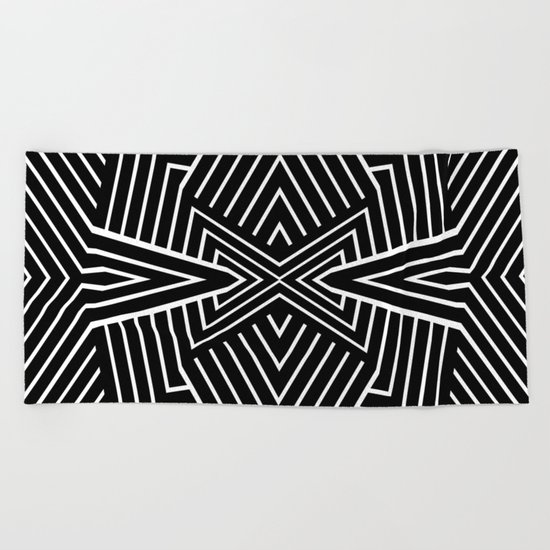 X Beach Towel