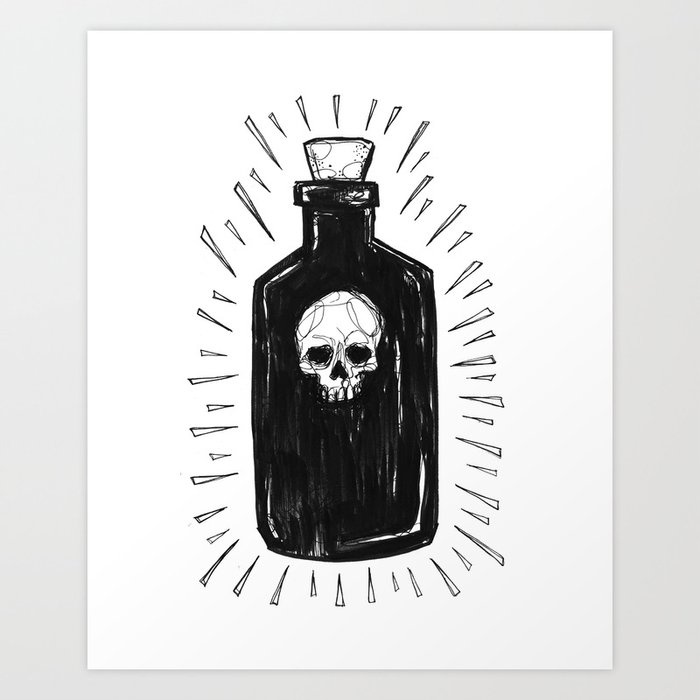 The Devil's Drink Art Print
