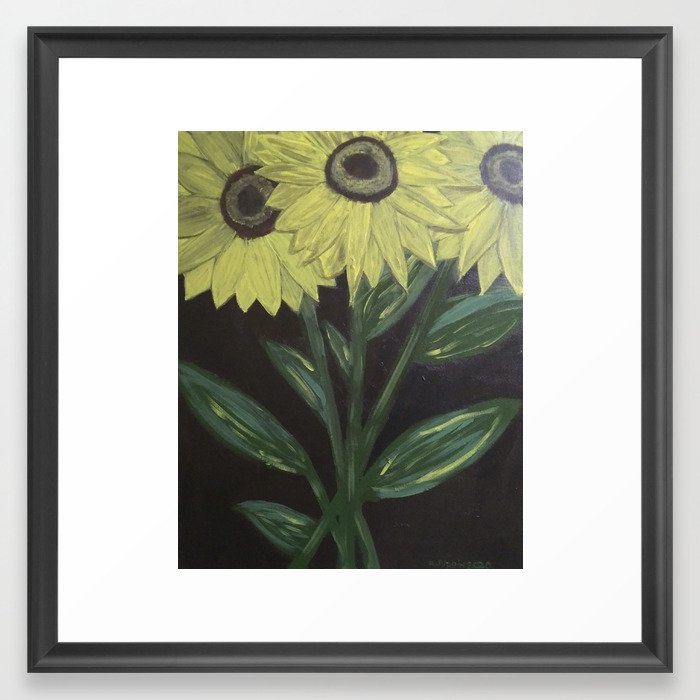 Sunflowers Framed Art Print