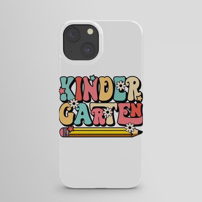 KIndergarten floral pen school design iPhone Case