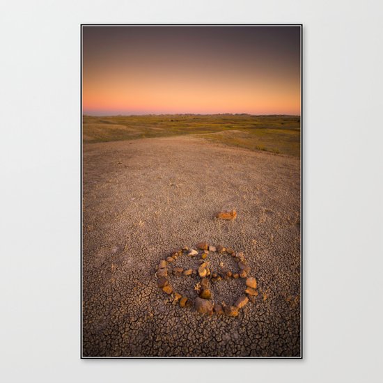 X Marks The spot Canvas Print