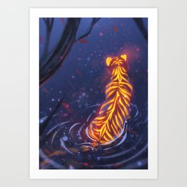 In the Shallows Art Print