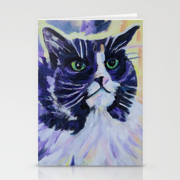 barbs cat Stationery Cards