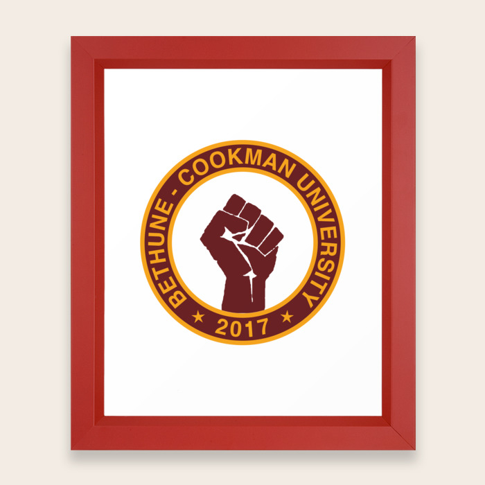Bethune Cookman Class Of 2017 Framed Art Print By 1155 Society6