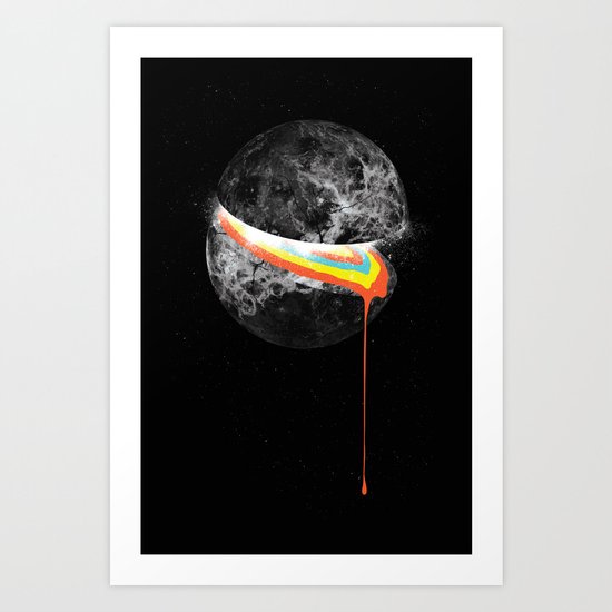 Venus Spills Her Guts Art Print