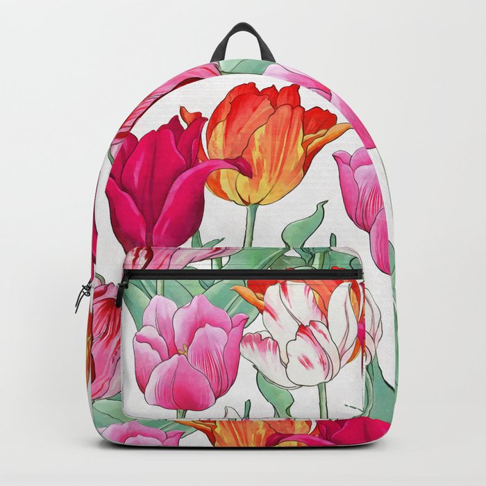 Tulips Garden Backpack