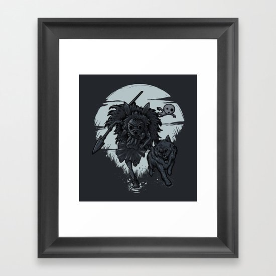 THE PRINCESS Framed Art Print