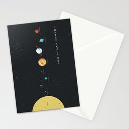 The Solar System Stationery Cards