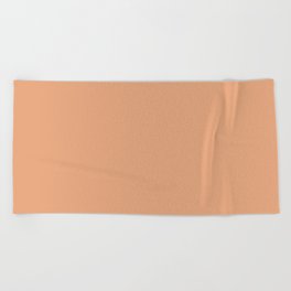 Apricot Cream Beach Towel