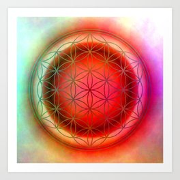 Flower of Life no. 1 Art Print