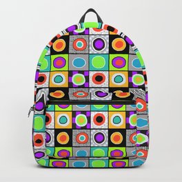 RONDO | Abstract Expressionist Geometric Backpack