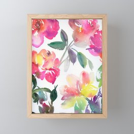 so rose N.o 1 Framed Mini Art Print