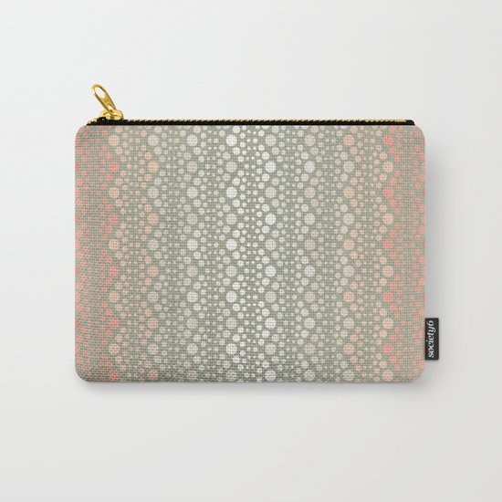 Retro Dotted Pattern 06 Carry-All Pouch