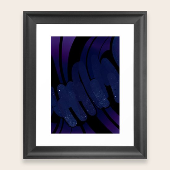 Night Framed Art Print