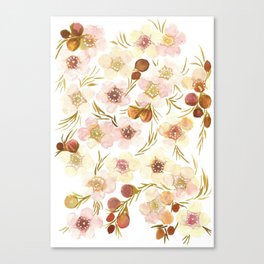 Waxy Flowers Canvas Print
