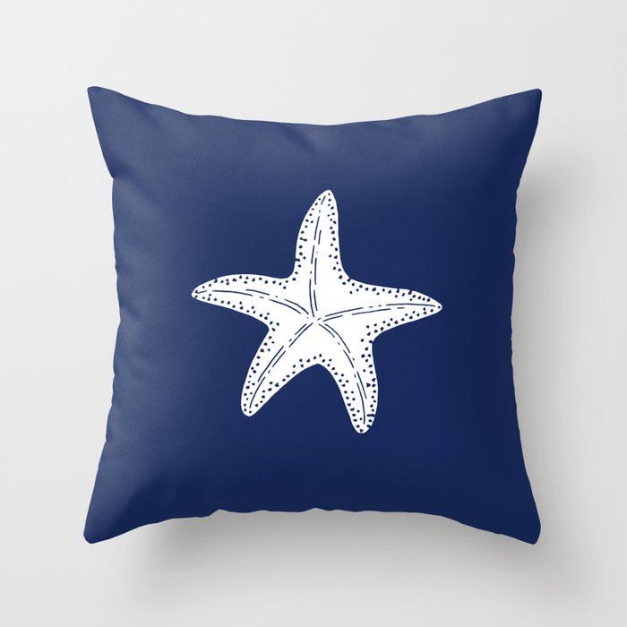 Starfish throw hot sale pillows