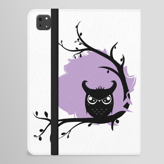 Owl cartoon iPad Folio Case