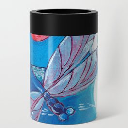 Butterfly, Dragonfly & the Moon Can Cooler