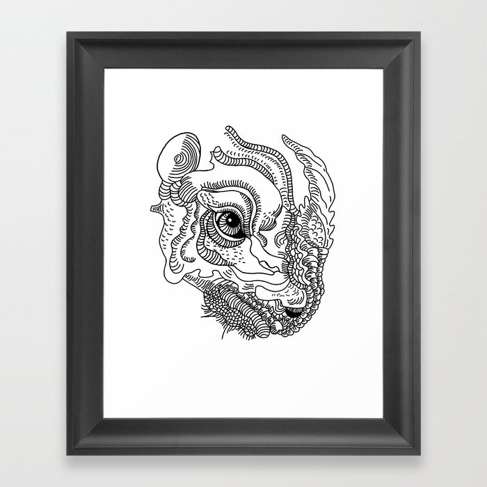 Rhino  Framed Art Print
