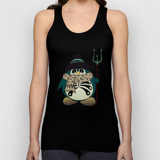 Harold The Penguin.Halloween character Unisex Tank Top