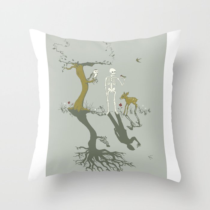 Alive & Well Throw Pillow