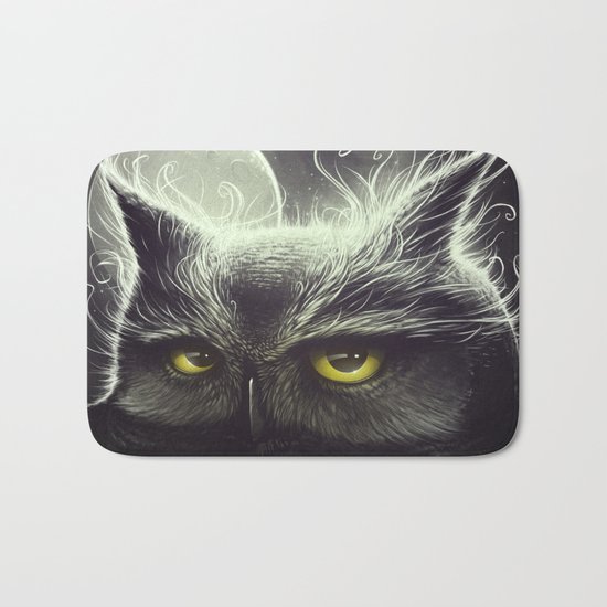 Owl & The Moon Bath Mat