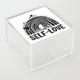 Mental Health A Cup Of Self Love Anxiety Anxie Acrylic Box