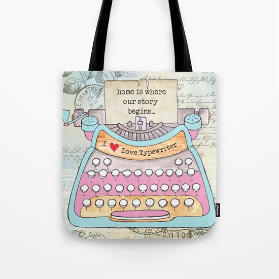 Typewriter #6 Tote Bag