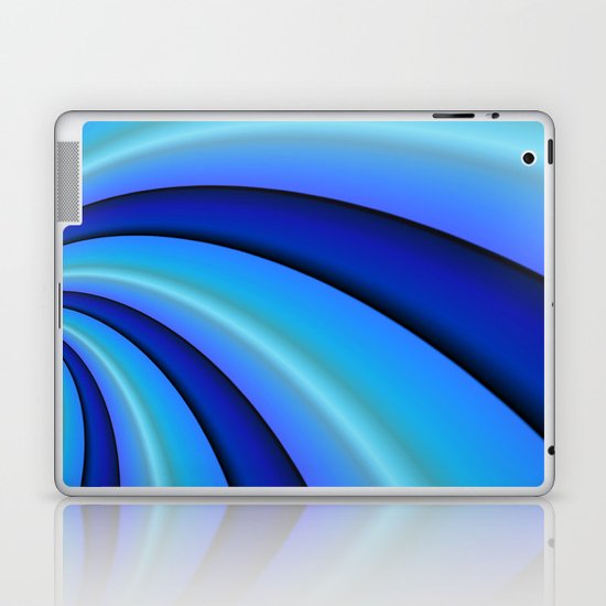 Shades of Blue Laptop & iPad Skin