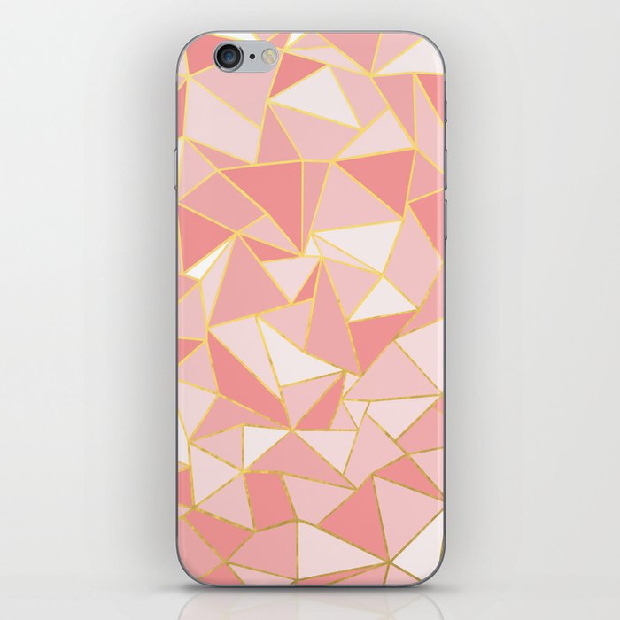 Ab Out Blush Gold iPhone Skin